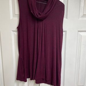 Sleeveless Oversized shirt